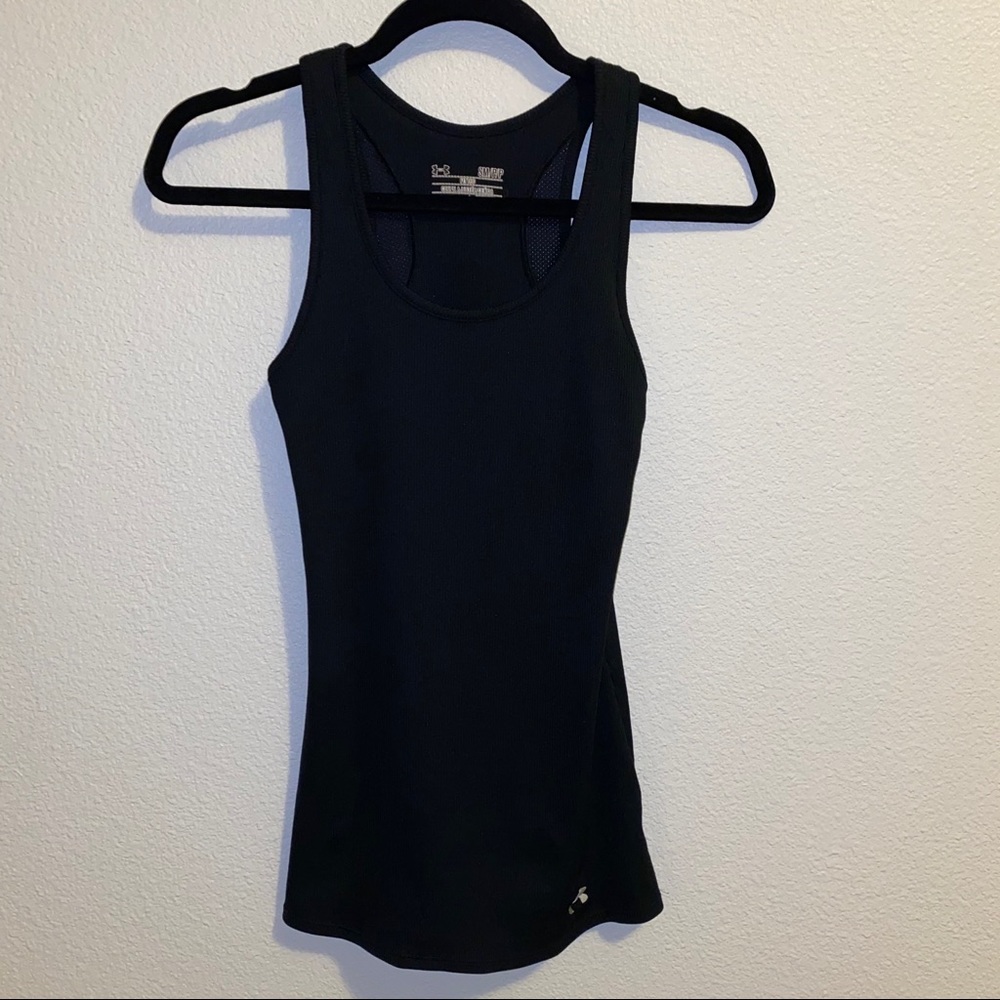 Under Armor Basic black gym tank